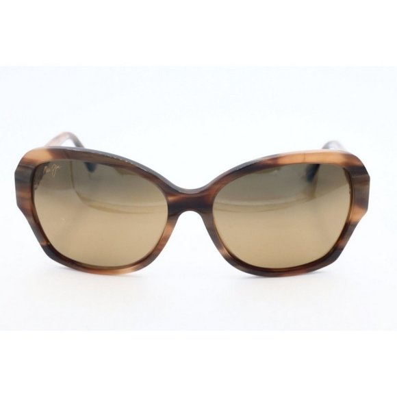 Maui Jim SWAYING PALMS MJ 530-93 Havana Sunglasses Brown Polarized Lenses (A) main image 6